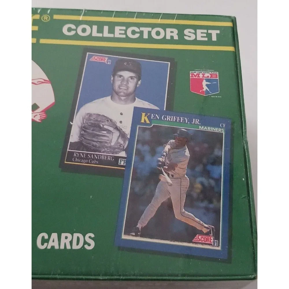 '91 SCORE Collectors Set Factory Sealed 900 Player Cards 72 Magic Motion Trivia - Picture 6 of 11
